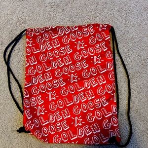 Golden Goose draw string bag